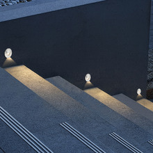 Iker Stainless Steel & Glass LED Step Light